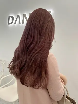 セミロング カラー ヘアアレンジ 愛されカラー🩷 はるなのヘアスタイル