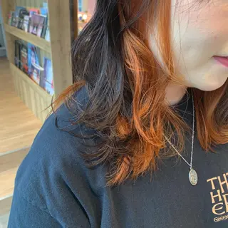 カラー ボブ/暖色/デザイン KOYUKI⛄️のヘアスタイル