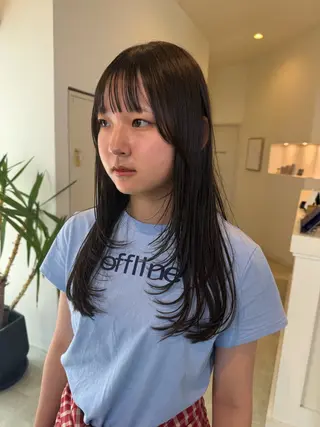 ロング ヘアアレンジ 木村 架音のヘアスタイル