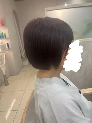 ショート 美髪/グレイカラー 漆谷妃茉莉🌷のヘアスタイル