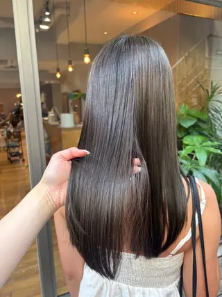 カラー 韓国風ヘア/パーマ ♡あゆのヘアスタイル