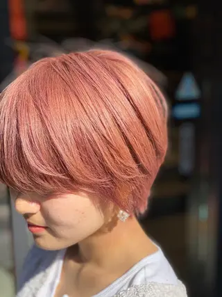 ショート カラー THINK SHOP KANTAのヘアスタイル