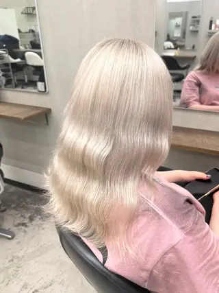 セミロング カラー 🩷hair salon dot. tokyo color 🩷所属・hao 🎀🫧のヘアスタイル