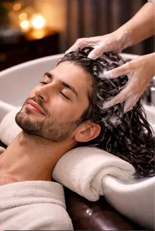 ショート レイヤー/メンズ トモヤのヘアスタイル