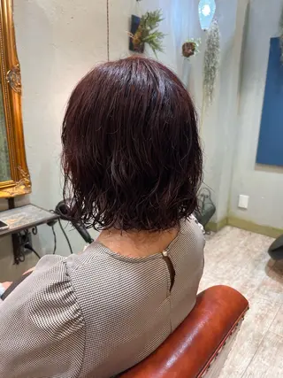 ミディアム DieHare所属・林 紅葉のヘアスタイル