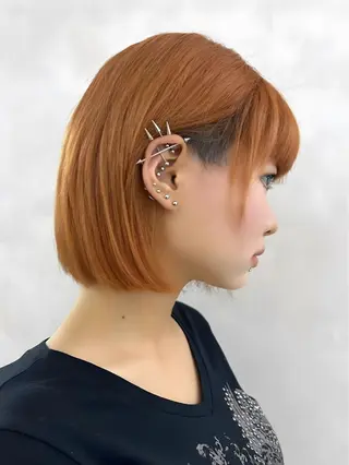 カラー 冬に向けて艶髪カラ ーHarusa🎀のヘアスタイル