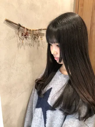 ロング キッズ 野咲き 美容室のマツエク・マツパデザイン