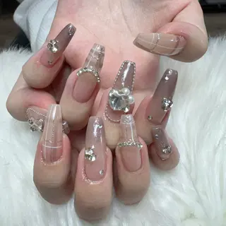 ネイル 🎀nana🫧 ワンホンネイル🎀のネイルデザイン