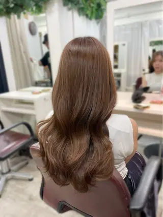 ロング 韓国ヘア🤍髪質改善 🇰🇷AKANEのヘアスタイル