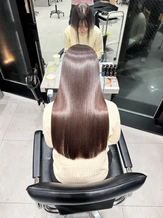 ロング RAF TOKYO 薬院店所属・福岡／艶髪カラー/ 髪質改善/SAEのヘアスタイル