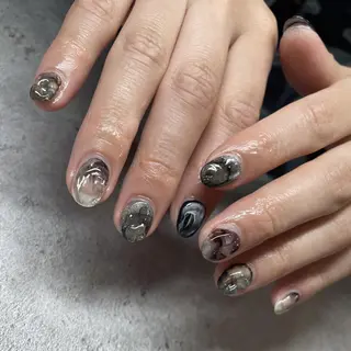 ネイル p.o.n. nuance/個性的のネイルデザイン