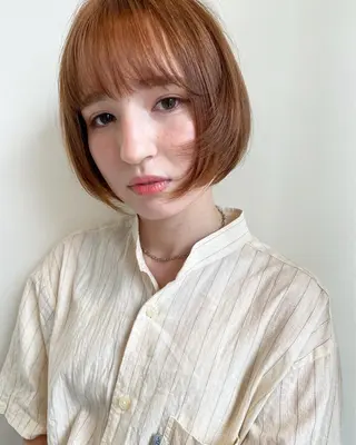 ショート カラー 自由が丘 艶髪美容師✨生板🌿のヘアスタイル