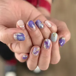 ネイル HAIR&MAKE EARTH 浦添店所属・EARTH浦添店 村吉のネイルデザイン