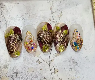 ネイル 自宅ネイルサロン ♦️nuance♦️のネイルデザイン