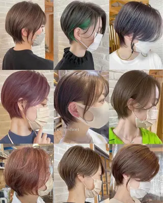ショート hair salon Ranun髪質改善のヘアスタイル