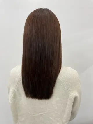 ロング パーマ 美髪縮毛/インナー カラー ERINA✨のヘアスタイル