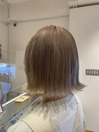 ショート カラー 井上 ほのかのヘアスタイル