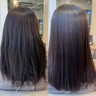 セミロング BELO 愛未のヘアスタイル