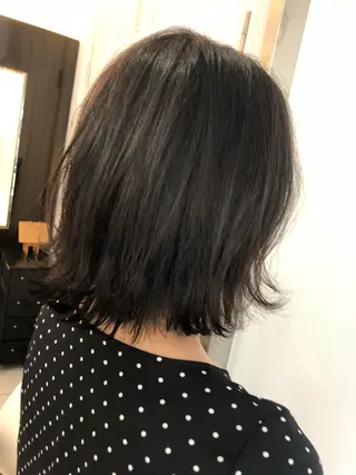 ミディアム GLROW haruhiのヘアスタイル