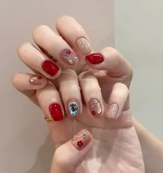 ネイル パラジェル＆フィルイン取り扱いサロンSol Nail所属・Sol Nail ミネのネイルデザイン