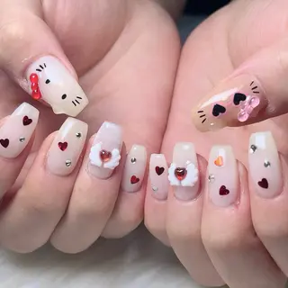 ネイル 🐕‍🦺Yappy 💗A-tanのネイルデザイン