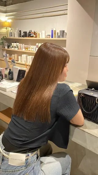 カラー まとい  ︎︎のヘアスタイル