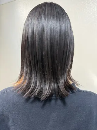 ミディアム 艶カラー🕊️ ✴︎Yukari✴︎のヘアスタイル