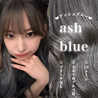 ロング カラー 韓国風艶髪🎀 暖色カラー🤍のヘアスタイル