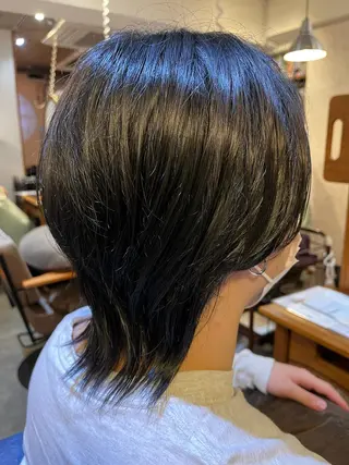 ミディアム カラー メンズ Hair   relaxation drop大森所属・佐藤槙哉 サトウシンヤのヘアスタイル