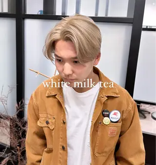 カラー storiiz所属・本田大輝top designerのヘアスタイル