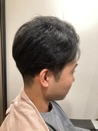 ショート メンズ trim渋谷店所属・徒歩3分ビジネスマン カット👦🏻うしだのヘアスタイル