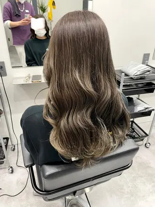 セミロング 韓国ヘア/レイヤー 🇰🇷/艶髪/長橋のヘアスタイル