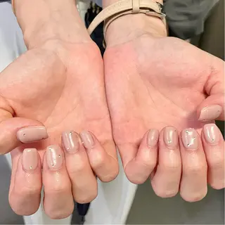 ネイル By moonネイル 🌷ワンホン/韓国風のネイルデザイン