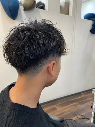 パーマ メンズ Leggu所属・木田 智大のヘアスタイル