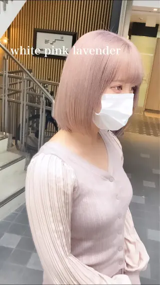 ショート カラー Selenehair 三条本店のヘアスタイル