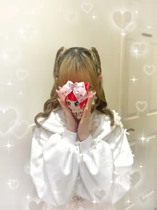 ヘアアレンジ 🎀透明感カラー🎀 ヘアメ／mikotoのヘアスタイル