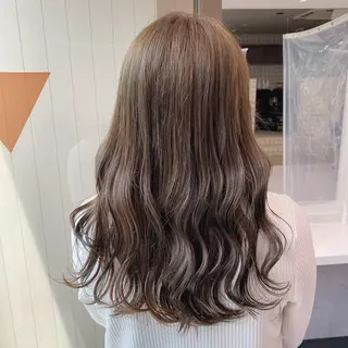 セミロング カラー レイヤー/韓国❣️ 髪質改善/亘紘輝のヘアスタイル
