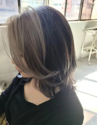 ミディアム カラー ヘアアレンジ terra✂️川嶋 大輔のヘアスタイル