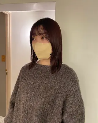 ミディアム カラー 原宿/ケパーマ 🧺ユウマのヘアスタイル