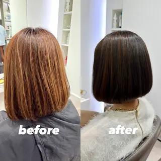 ミディアム カラー FUSION     hair &make所属・小森 貫治のヘアスタイル