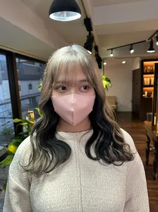 ロング カラー ワンホンヘア ケラチン/Kaitoのヘアスタイル