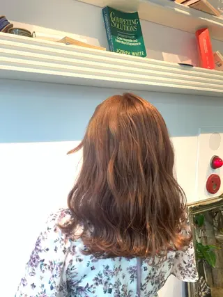 セミロング 大宮/山口 竣也のヘアスタイル