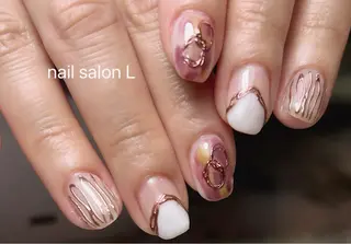 ネイル 吉川市 ネイルサロンLのネイルデザイン