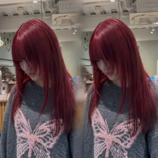 ロング カラー モデル様募集中 🎀🫧HARUNAのヘアスタイル