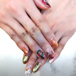 ネイル 黒浜 ちなみのネイルデザイン