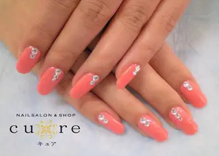 ミディアム ネイル ネイルサロン Cureのネイルデザイン