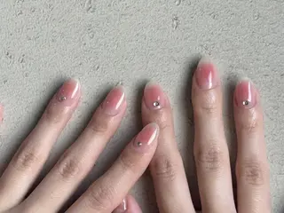 ネイル na🎀🎀na ちゅるちゅるのネイルデザイン