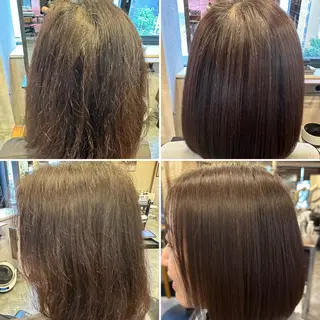 ショート 髪質改善デザインカラ ー/ヒロイケカズマサのヘアスタイル