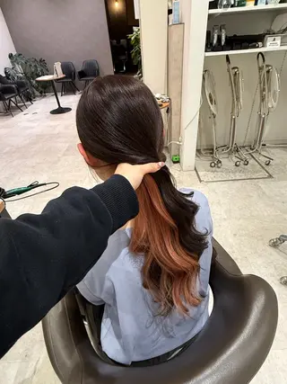 カラー リー天王寺所属・Lee天王寺 Rinのヘアスタイル