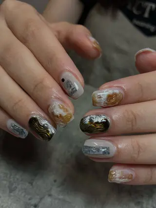 ネイル nail salon Lipine 新守山のネイルデザイン